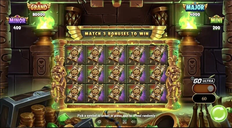Wrappin' More Gold – Collect & Win mreža sa rastućom mumijom